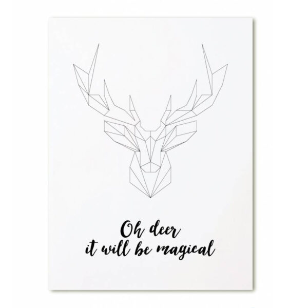 zoedt-kerstkaart-oh-deer-it-will-be-magical