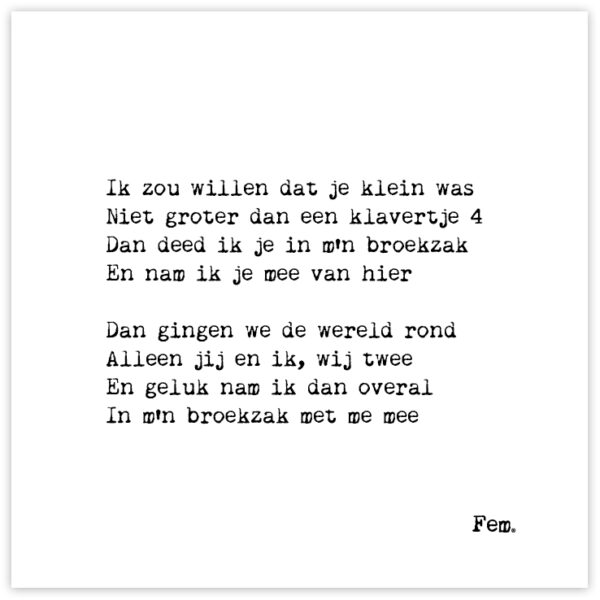 Klavertje-vier-Papierpleziertjes