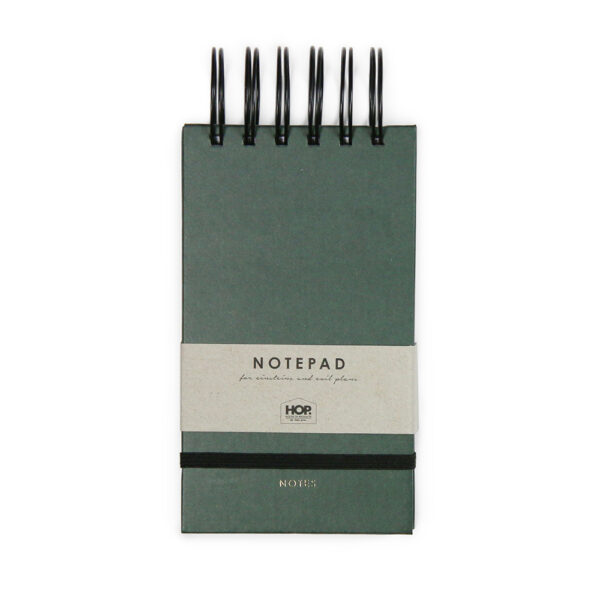 notepad-small-forest-green-house-of-products