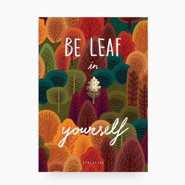 typealive-be-leaf-in-yourself-pin