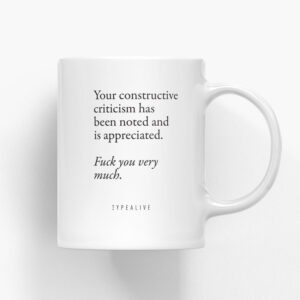 typealive-the-mug-constructive-criticism