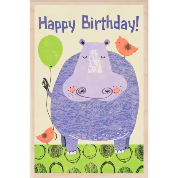 birthday_hippo_houten_kaart