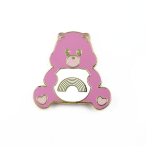 studio-inktvis-pin-care-bear-pink-sending-rainbows