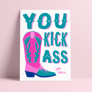 studio-inktvis-riso-print-you-kick-ass-cowboy-boots