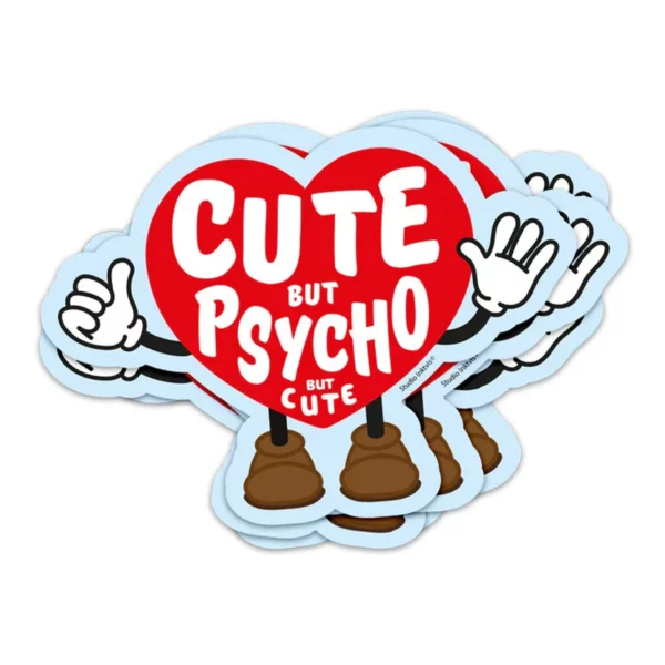 studio-inktvis-sticker-cute-but-psycho-but-cute