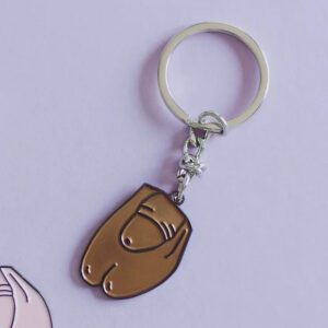 Eat Mielies Sleutelhanger willy bruin