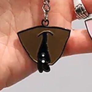 Eat Mielies Sleutelhanger vulva bruin