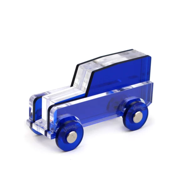 lucite-car-small-no-6-blue